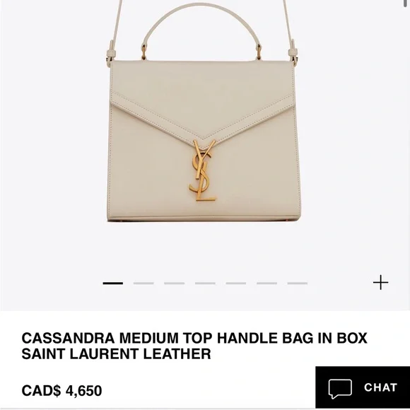 YSL Cassandra Medium - Picture 2 of 9